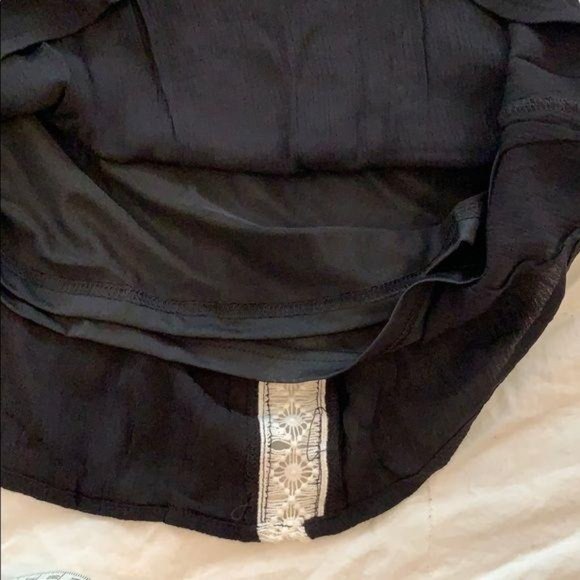 Shop the Trends Black Cream Embroider Tunic Dress - Picture 7 of 10